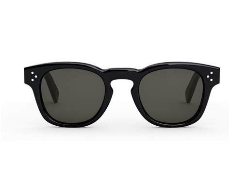 celine cl40233i|Sunglasses CELINE 3 Dots Square CL40233I Frame color Black.